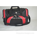 600D polyester travel bag with shoes pockets duffel bag with shoe compartment